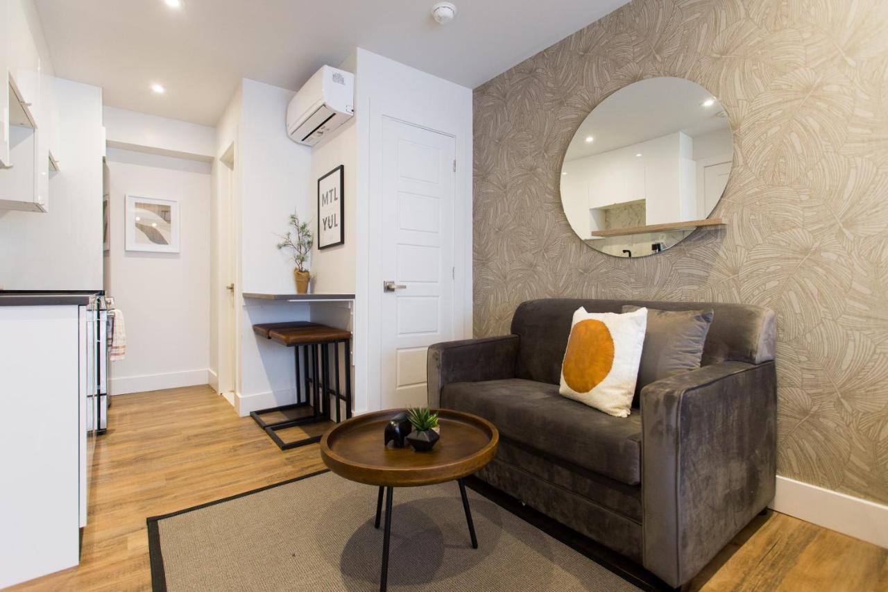 Blue Oasis Studio With Full Kitchen And Bath By Den Stays Montréal Eksteriør bilde